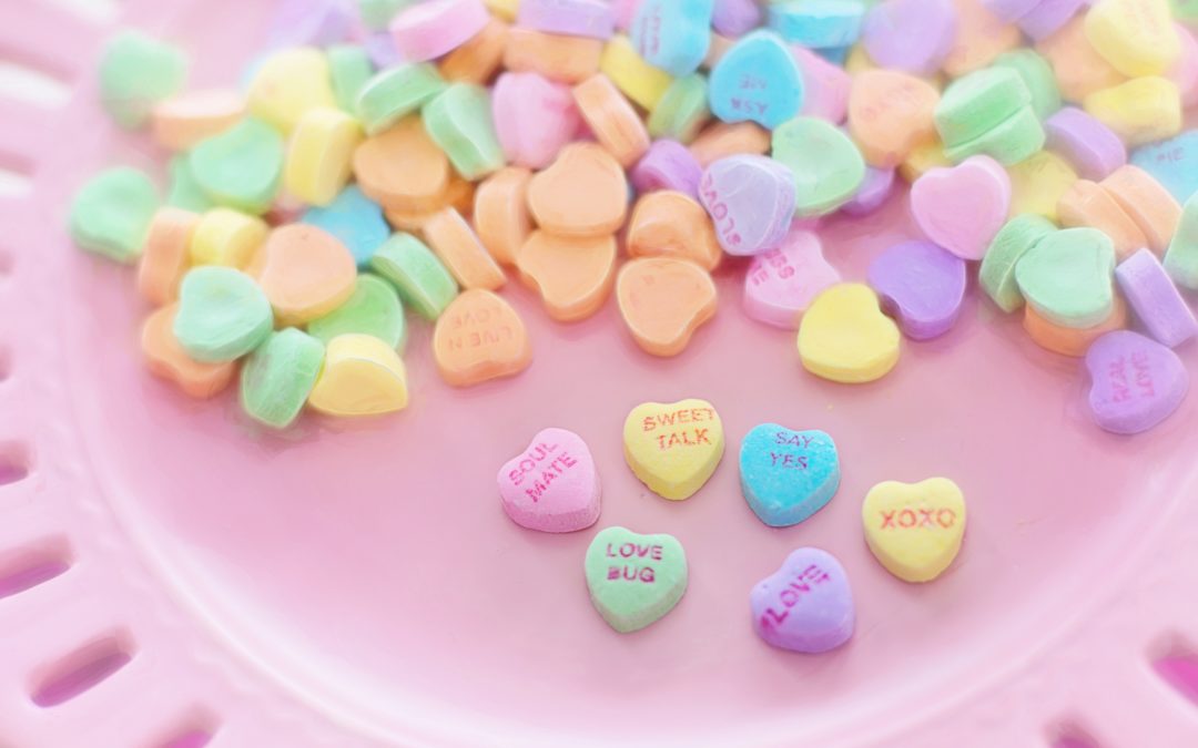 valentine candy hearts