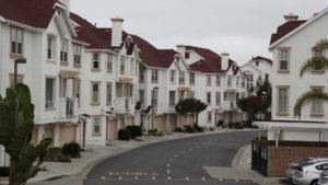 Houses in a neighborhood